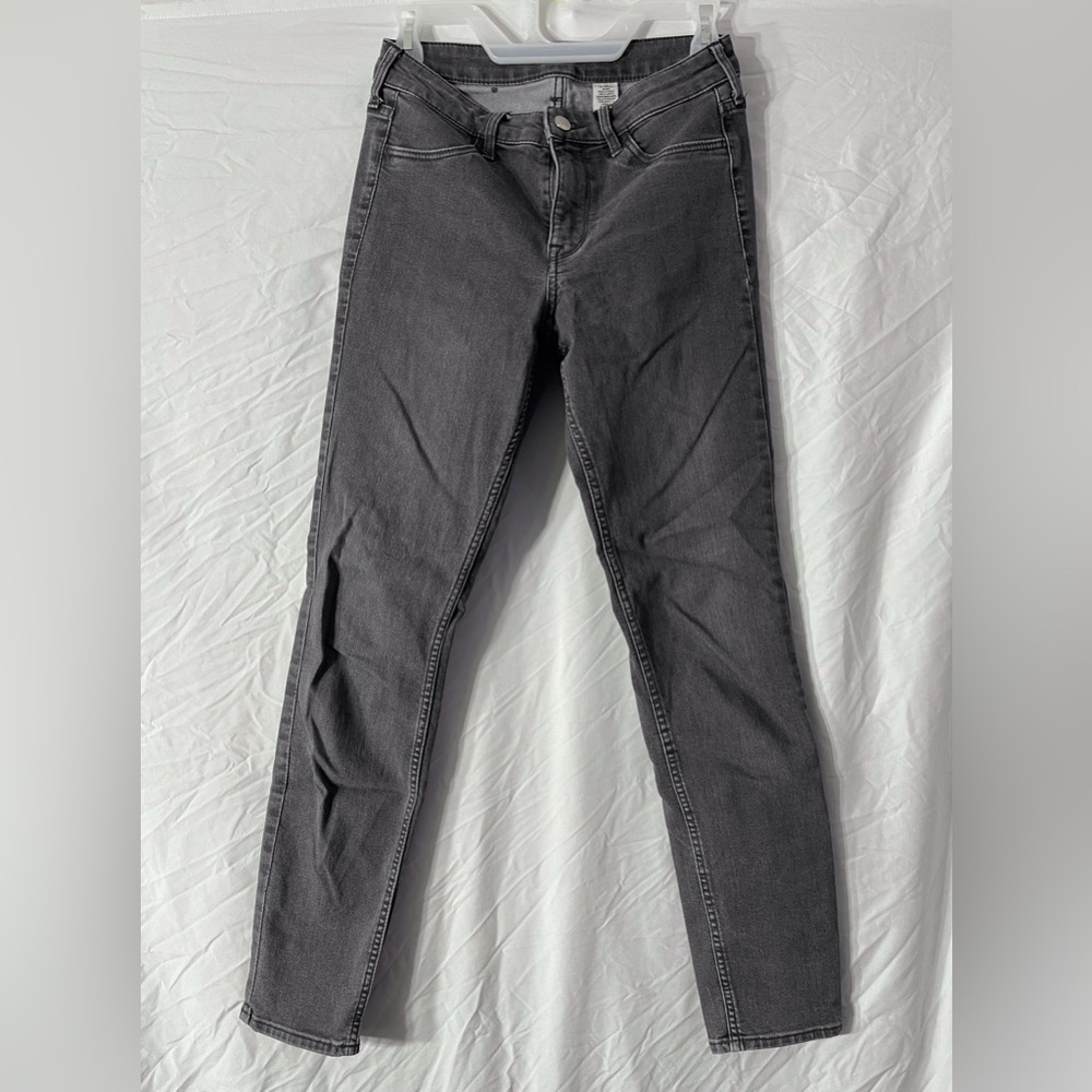 &Denim light grey jeans